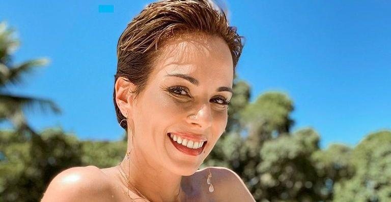 Ana Furtado encanta com registro na piscina - Reprodução/Instagram