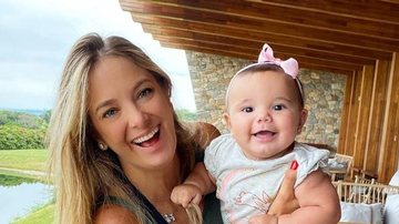 Antes de iniciar gravação, Ticiane Pinheiro curte momento com a filha caçula - Instagram