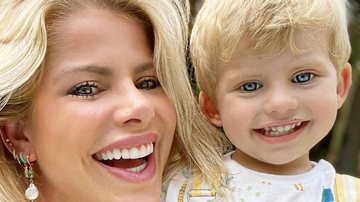 Karina Bacchi surge em vídeo fofíssimo com o filho, Enrico Bacchi, e encanta web - Instagram