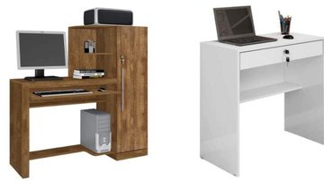 Mesas e escrivaninhas para sua casa e escritório - Reprodução/Amazon