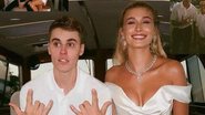 Justin Bieber e Hailey Baldwin Bieber durante a sua cerimônia de casamento - Foto/Instagram