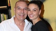 Mãe de Isis Valverde se despede do pai da atriz. - Rogério Fidalgo/AgNews