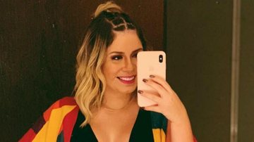 Marília Mendonça posta foto mostrando barriga após gravidez - Instagram
