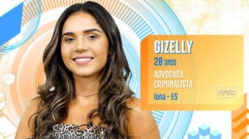 Gizelly, advogada confirmada no Big Brother Brasil - Divulgação/TV Globo