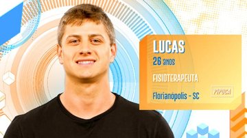 Lucas, fisioterapeuta confirmado no Big Brother Brasil - Divulgação/TV Globo