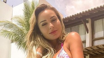 Ex-BBB Letícia Santiago aparece com o rosto roxo após cirurgia plástica - Instagram