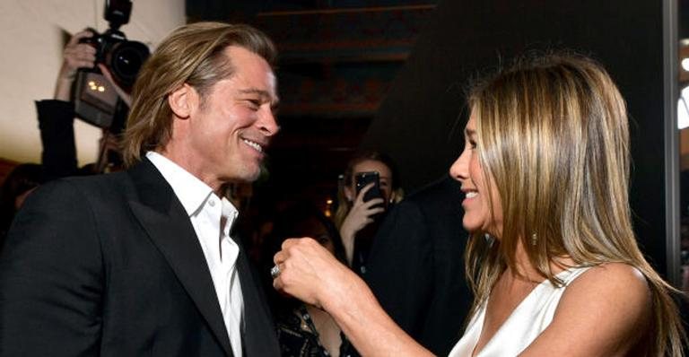Fãs comemoram encontro de Brad Pitt e Jennifer Aniston no SAG Awards - Getty Images