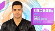 Petrix vence a primeira prova do líder do reality. - Divulgação/TV Globo