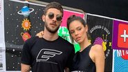 Chay Suede registra momento com a esposa, Laura Neiva, e a primogênita - Instagram