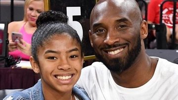 Gianna Bryant e Kobe Bryant durante evento de basquete em 2019 - Foto/Instagram ESPN