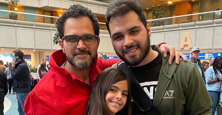 Luciano Camargo se despede do filho e encanta web - Divulgação/Instagram