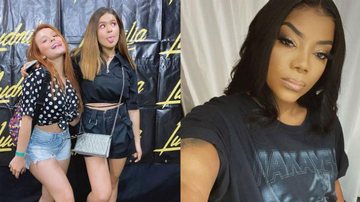 Ludmilla chama Maisa e Larissa Manoela para subir no palco - Instagram