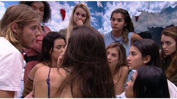 Daniel conversa com sisters sobre brothers da casa - Reprodução/TV Globo