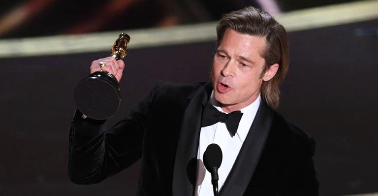 Brad Pitt ganha o Oscar de Melhor Ator Coadjuvante - Getty Images