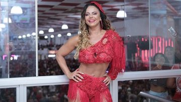 Viviane Araújo em ensaio do Salgueiro - Alex Nunes/Divulgação