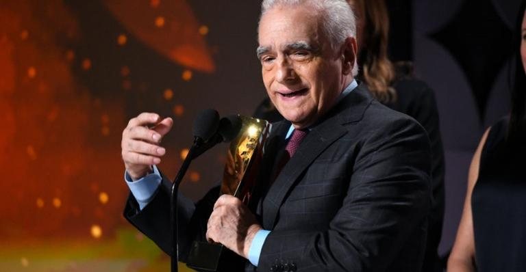 Diretor de 'O Irlândes' recebendo prêmio - Foto/Getty Images