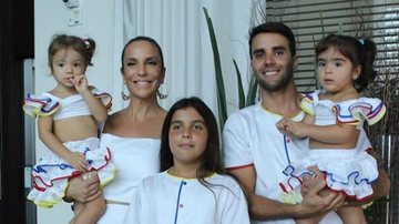 Daniel Cady, marido de Ivete Sangalo, comemora aniversário das filhas - Instagram