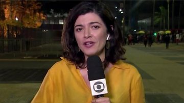 Laura Cassano passa por apuros ao vivo - Divulgação/Instagram