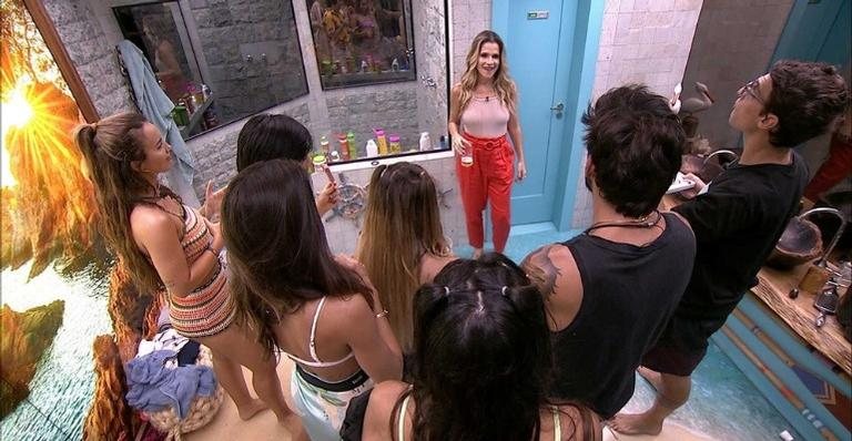 Ingrid Guimarães no Big Brother Brasil 2020 - Foto/Reprodução Globo