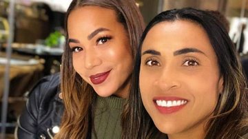 Marta e sua namorada, Toni Pressley fazem aniversário no mesmo dia e aproveitaram a data para se declarar nas redes sociais - Instagram