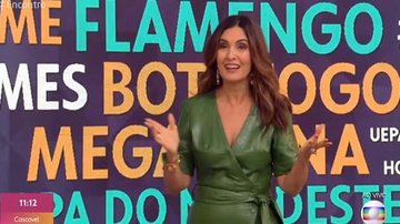 Apresentadora se divertiu com história de convidada - Divulgação/TV Globo