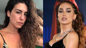 Fernanda Paes Leme e Anitta posaram juntas durante o ensaio do bloco da cantora e encantaram os fãs - Instagram