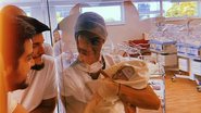 Rodrigo Simas mostra vídeo da família aguardando Vicente na maternidade - Instagram