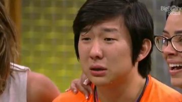 BBB 20: Pyong chora ao ver vídeo do filho - Divulgação/TV Globo