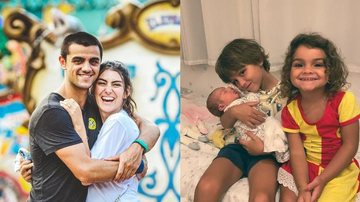 Mulher de Felipe Simas exibe novos registros dos filhos - Reprodução/Instagram