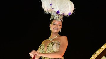 Agatha Moreira estreia na Sapucaí em desfile da Grande Rio - AG News/Sá Barreto