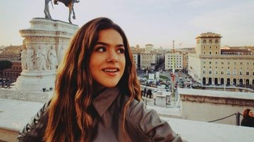 Maisa relembra momentos de sua viagem à Roma - Instagram