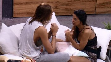 BBB 20: Ivy se preocupa com a reação de Thelma sobre o VIP - Divulgação/TV Globo