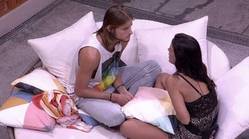 Daniel e Ivy conversam sobre a liderança - Reprodução/Rede Globo