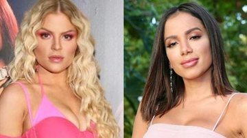 Luísa Sonza se declara para Anitta durante bloco da cantora: ''Te amo MUITO'' - Instagram