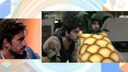 Guilherme se explica ao rever conversa com brothers sobre estratégia - Reprodução/TV Globo