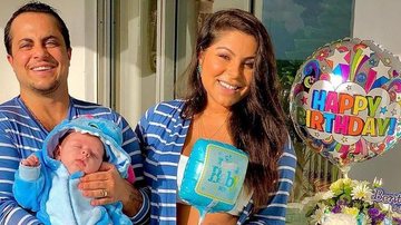 Esposa de Thammy Miranda, Andressa Ferreira, encanta com novo clique do filho - Reprodução/Instagram
