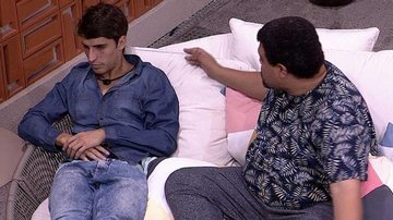 Colegas se estranharam no confinamento da Globo - Divulgação/TV Globo