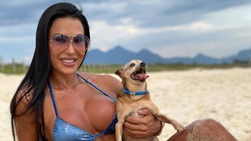 Gracyanne Barbosa lamenta morte de seu cachorrinho, Rambo - Reprodução/Instagram