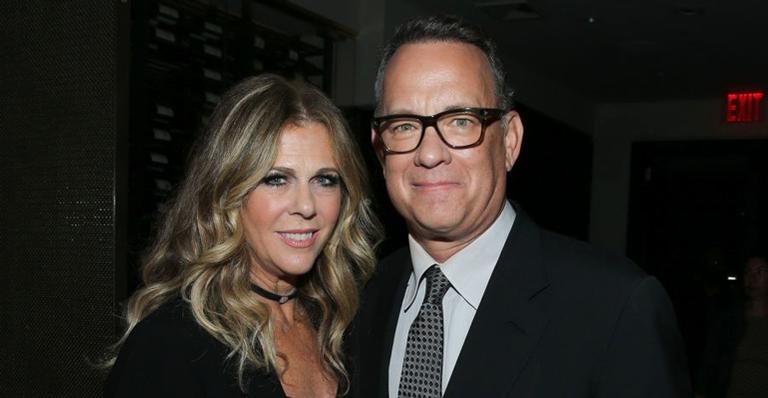 Tom Hanks e a esposa Rita Wilson estão com coronavírus e ficarão isolados - Getty Images