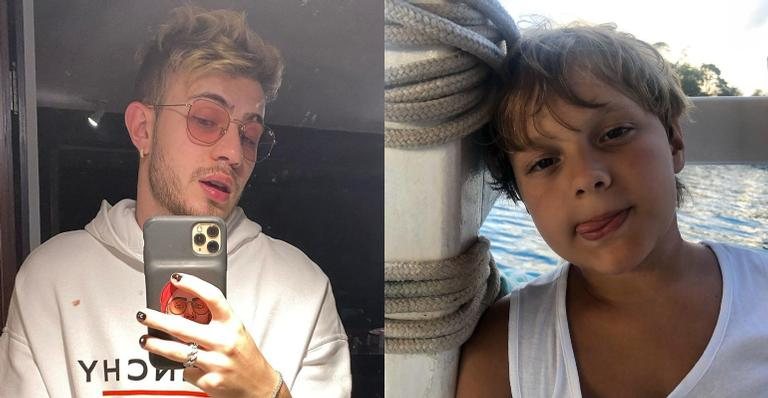 Léo Picon faz brincadeira com filho de Neymar Jr. - Instagram