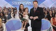 Patricia Abravanel com Jane no programa de Silvio Santos - Reprodução/Instagram
