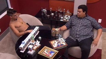 Babu e Prior falam sobre Thelma no paredão - Reprodução/TV Globo