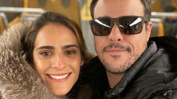 Joaquim Lopes posa fazendo skincare ao lado da namorada - Instagram
