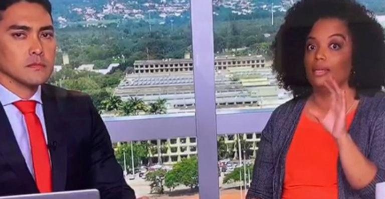 Jornalista da CNN Brasil comete gafe geográfica ao vivo - Reprodução