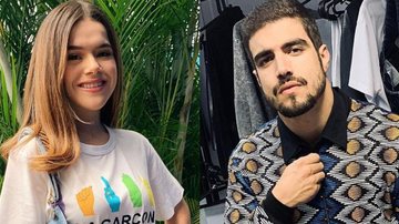 Maisa Silva e Caio Castro se aventuram pulando de paraquedas - Instagram