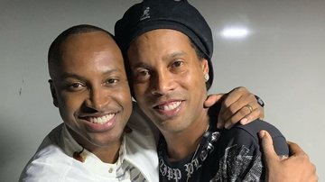 Parabéns! Thiaguinho manda mensagem para Ronaldinho - Reprodução/Instagram