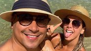 Xanddy decidiu mudar um pouco o visual e pediu ajuda de sua esposa, Carla Perez - Instagram