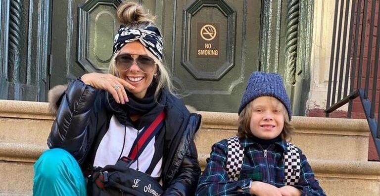Adriane Galisteu com o filho Vittorio Iodice - Reprodução/Instagram