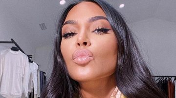 Em quarentena, Kim Kardashian posa com a família e pede dicas de atividades na web - Instagram