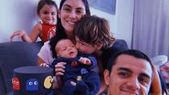 Mariana Uhlmann, esposa de Felipe Simas, surge em momento fofo com o caçula e encanta web - Instagram